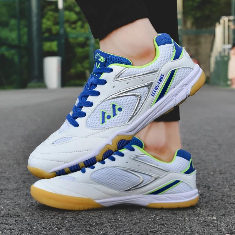 Chaussures de tennis de table pour hommes, baskets d'intérieur de haute qualité, chaussures de golf