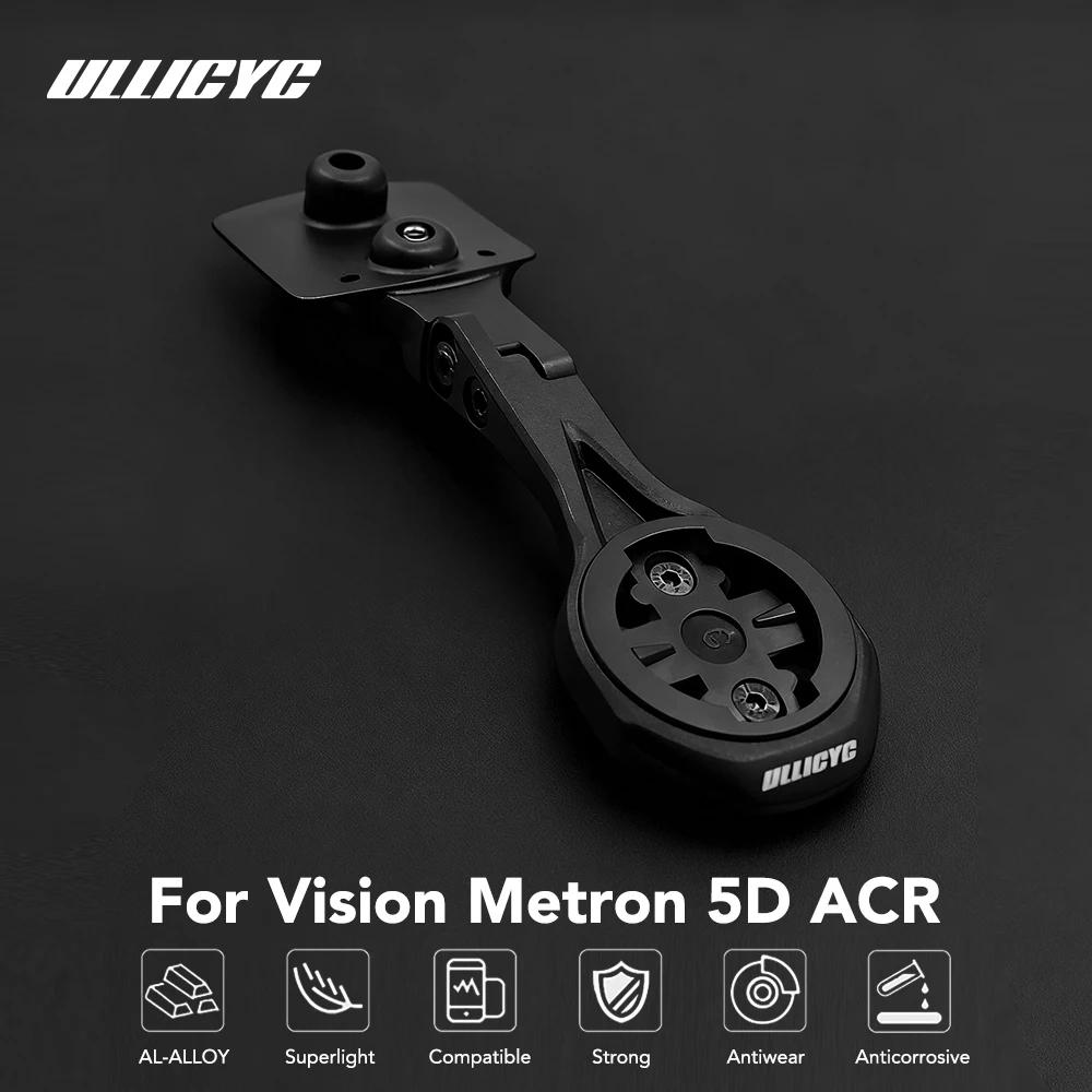 ULLICYC pour 5D Vision Metron ACR Support de guidon en alliage d'aluminium compatible avec GPS/Garmi