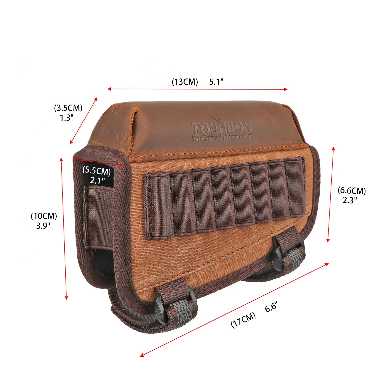 Tourbon-Support d'adhérence en toile pour main droite, accessoires de chasse, odor, fusil, joue, ass