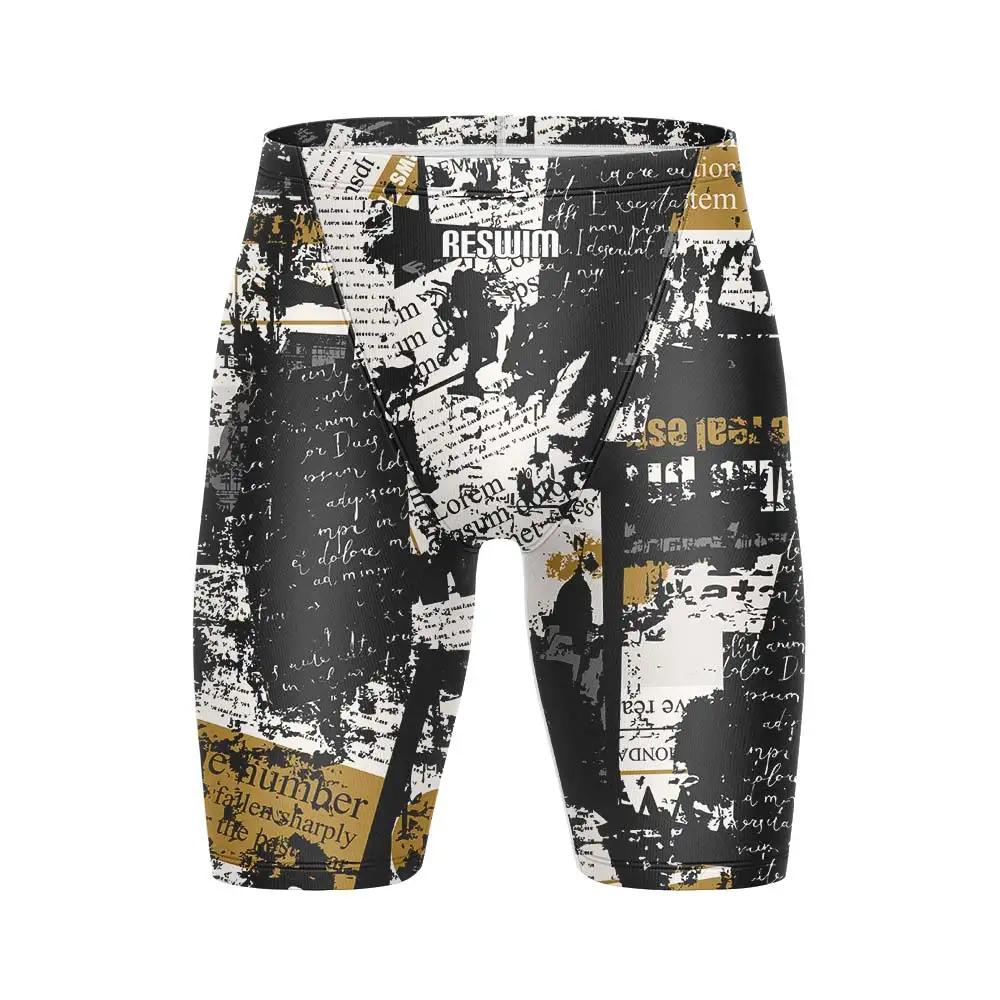 Short de bain athlétique homme - Idéal pour natation, entraînement, plage, surf et plongée
