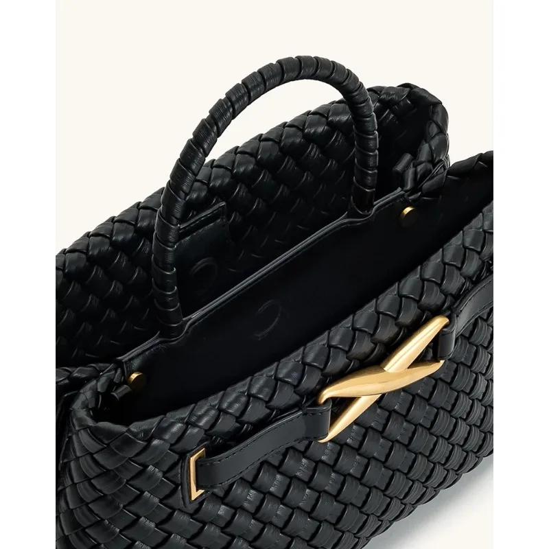 Sac à main tissé à la main de style luxe léger JW PEI, élégant et polyvalent, pochette populaire pou