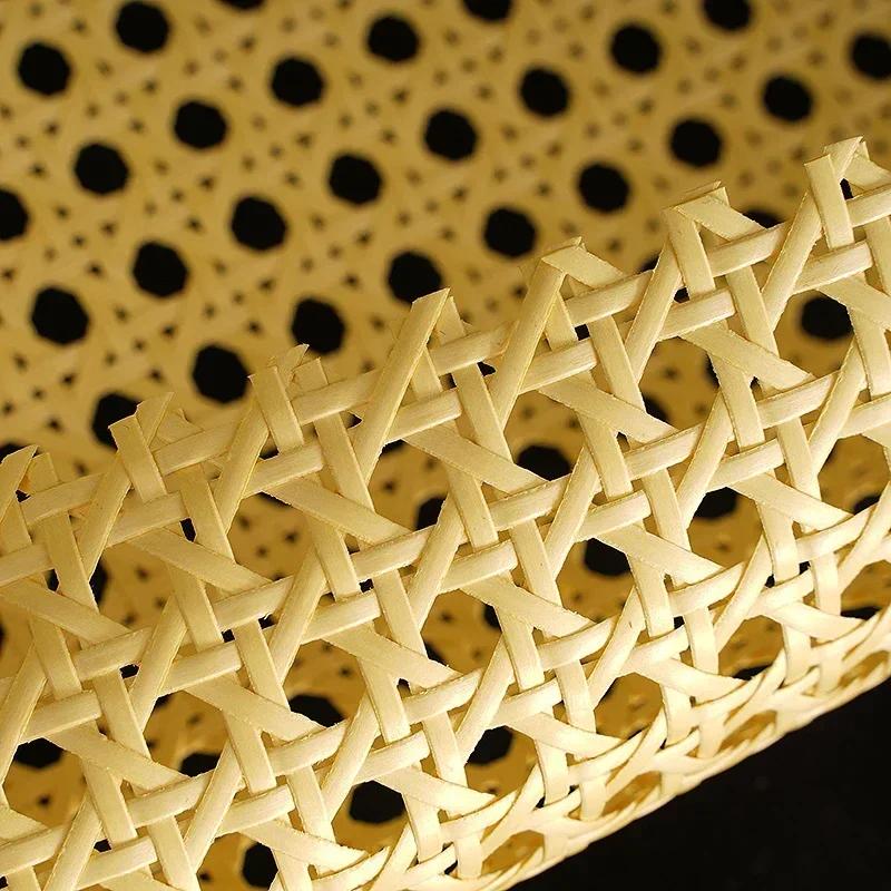 Rouleau de sangle en plastique rotin, 40-55cm de largeur 0.6-2 mètres de longueur, feuille de osier,