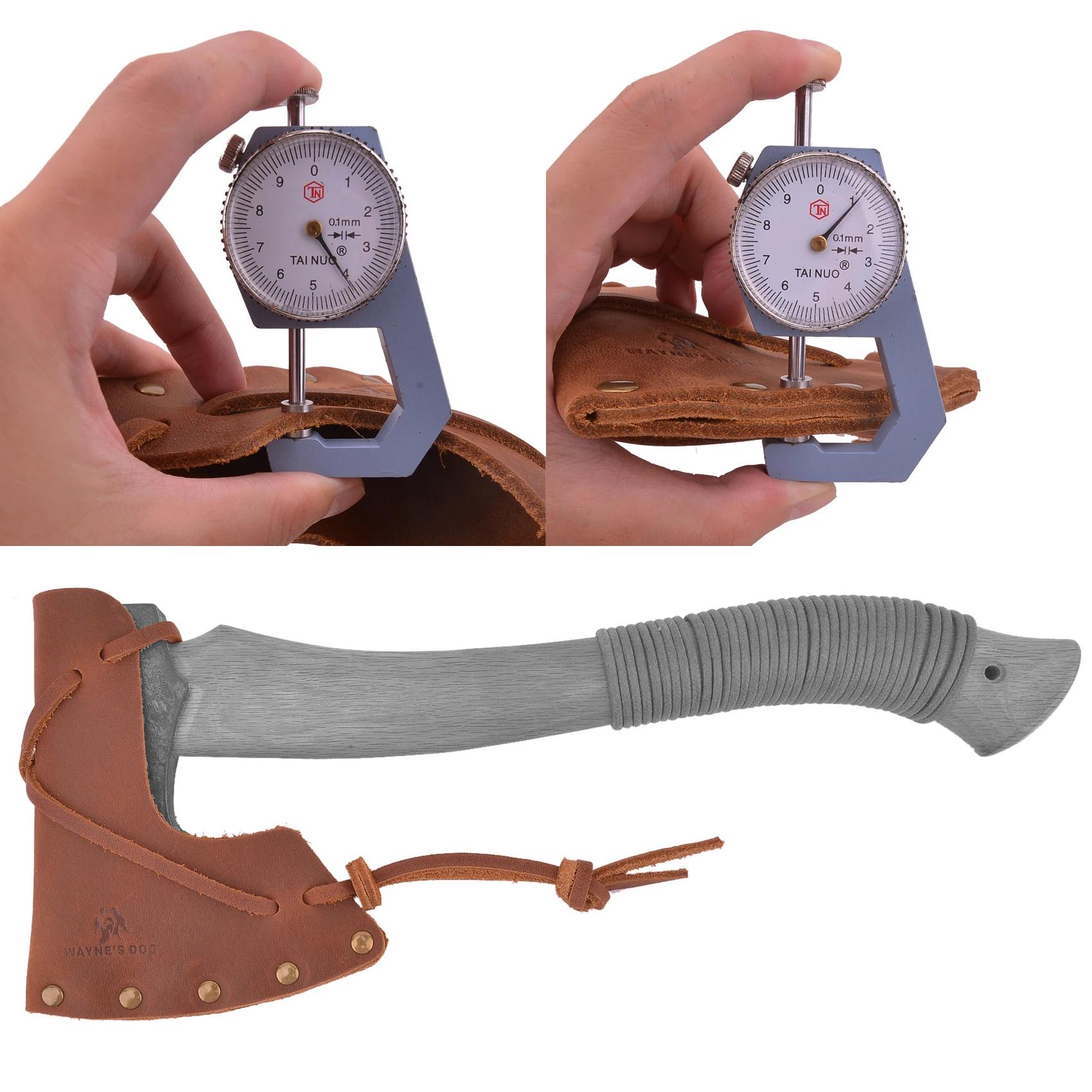 Support de hache de Camping en cuir, housse de Protection de lame de hachette, manchon de couverture
