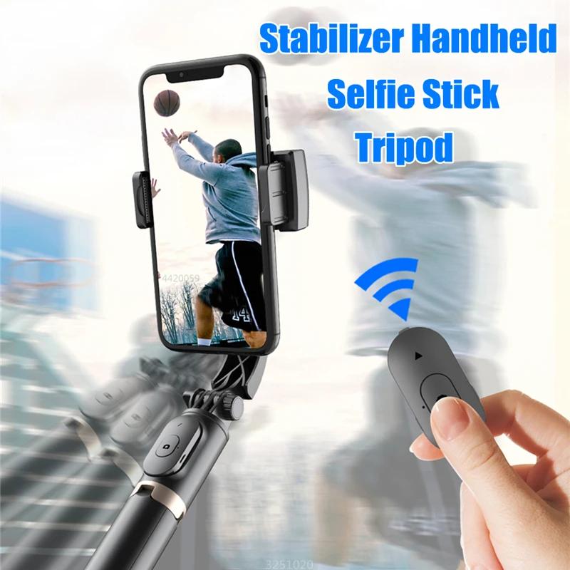 FGCLSY 2024 nouveau stabilisateur de cardan perche à Selfie trépied pliable sans fil avec obturateur