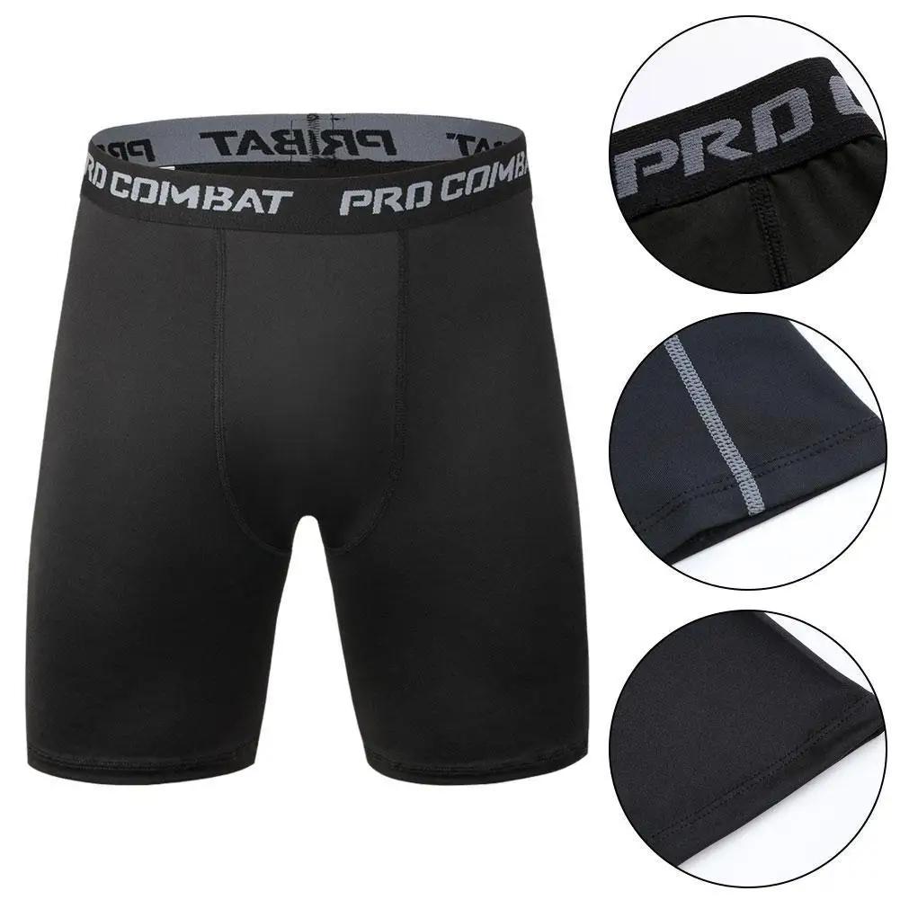Leggings de sport à compression élastique pour hommes, pantalons de fitness, collants de gymnastique