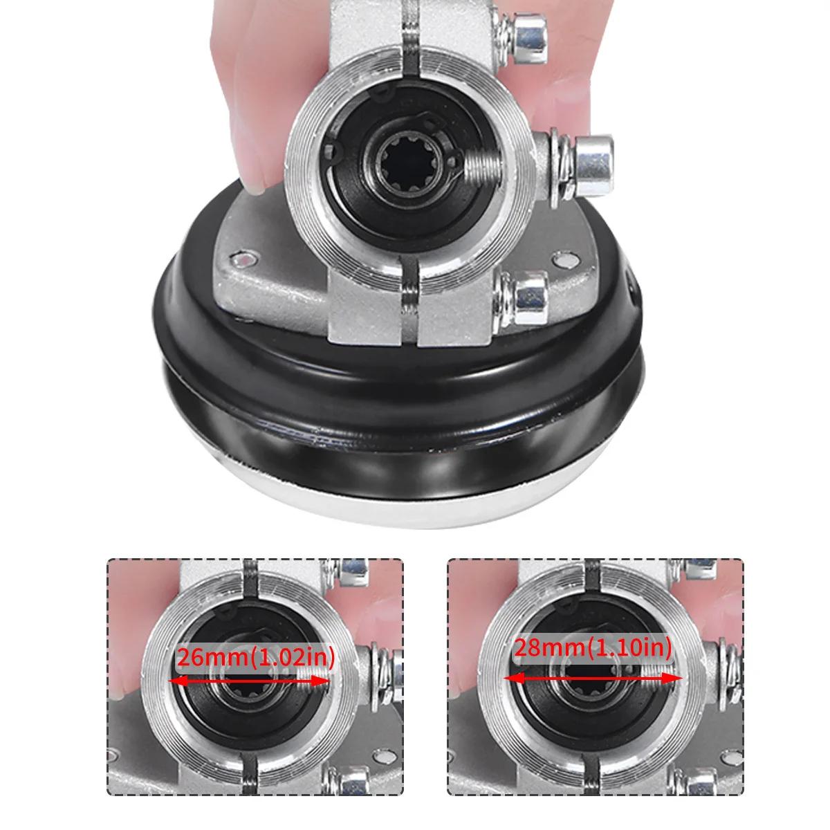 26mm/28mm 7/9 dents tondeuse boîte de vitesses tête de vitesse débroussailleuse coupe gazon remplace