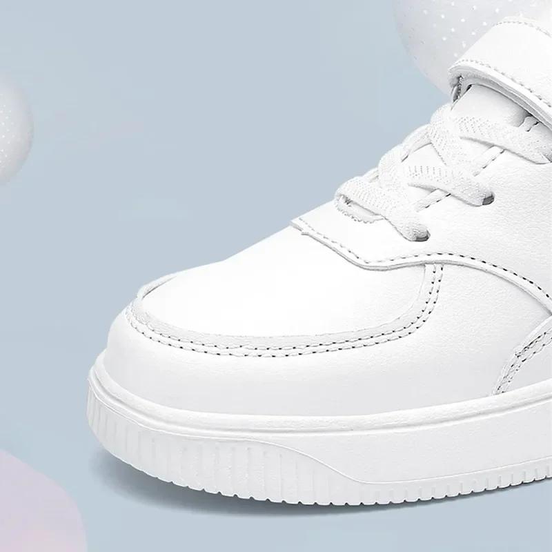 Enfants décontracté enfants blanc noir baskets chaussures mode Chaussure Enfant respirant garçons Te
