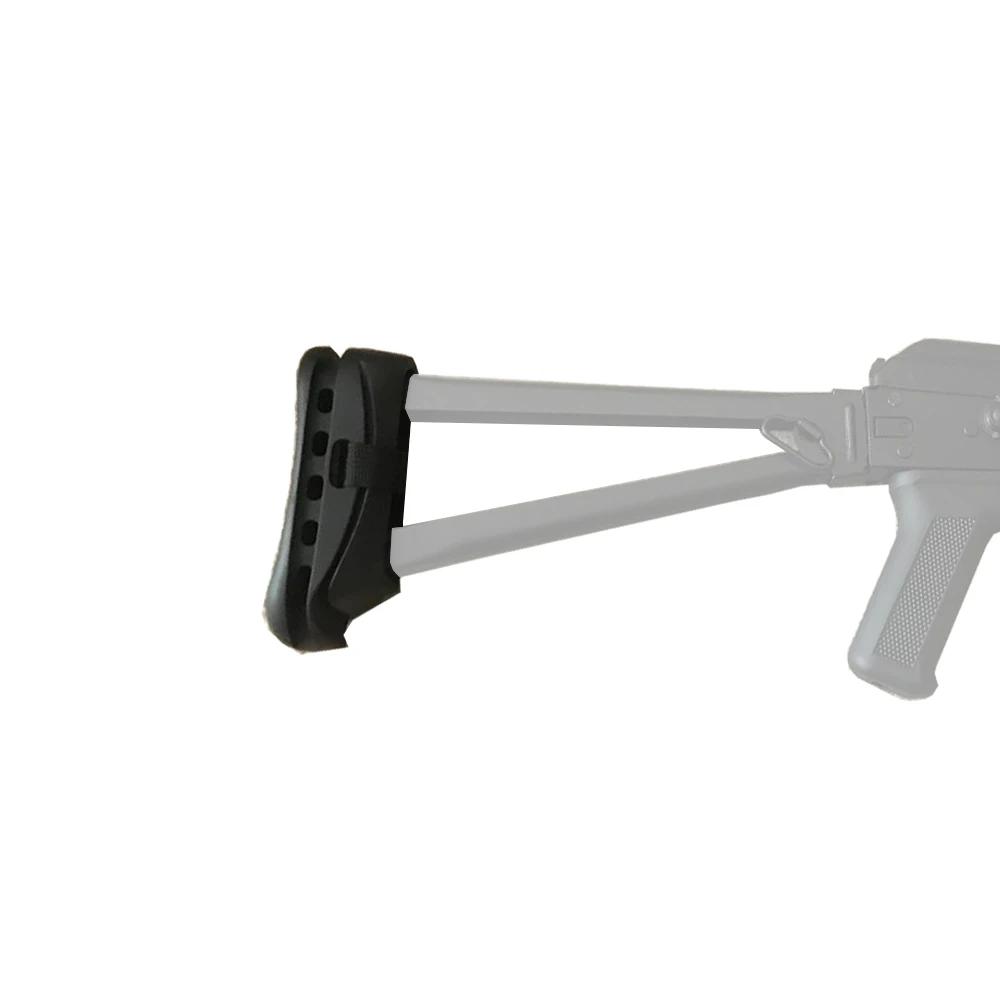 Coussin de chasse Airsoft AK en caoutchouc antichoc AK47/74 bouton arrière, étui de coussin, accesso