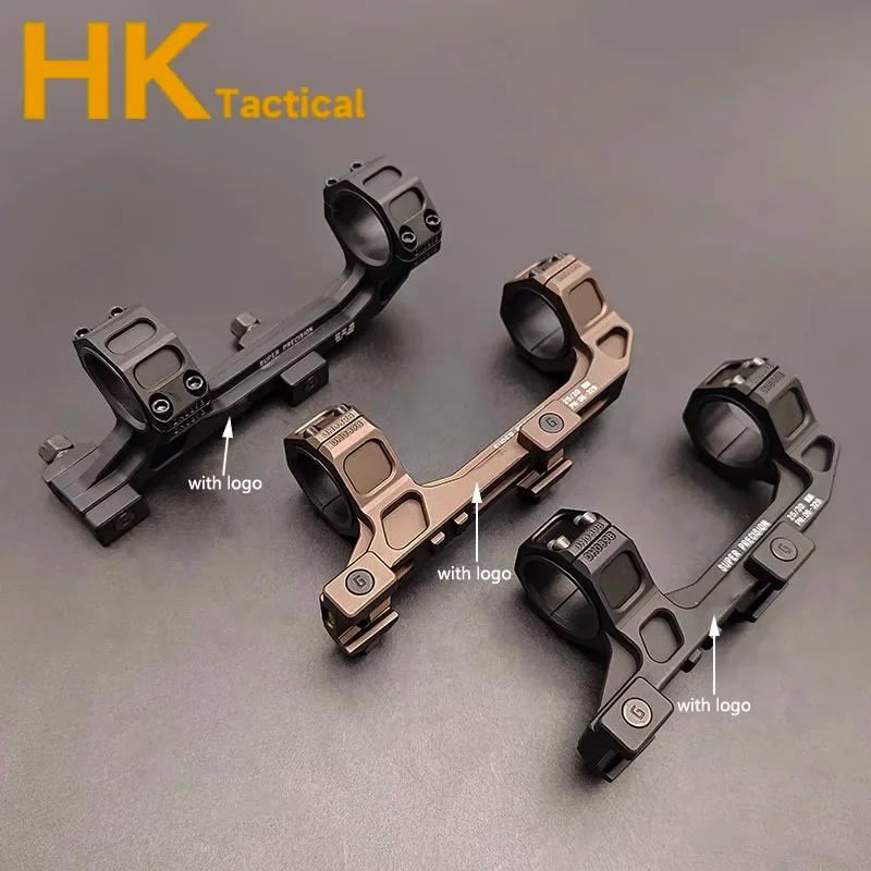 Support tactique GEISS Airsoft en porte-à-faux métallique, support de portée de 25.4mm 30mm avec niv