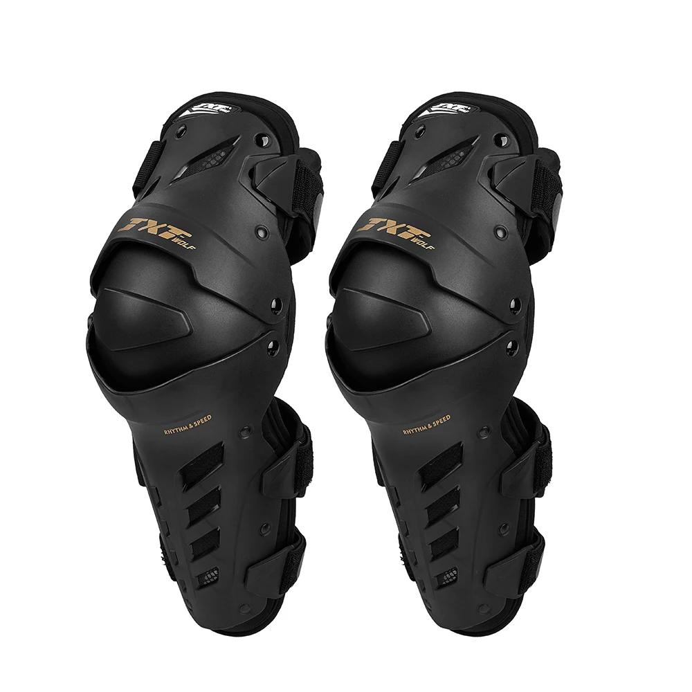 JXT WOLF moto genouillère activité anti-chute protection vélo quatre saisons jambe protection route