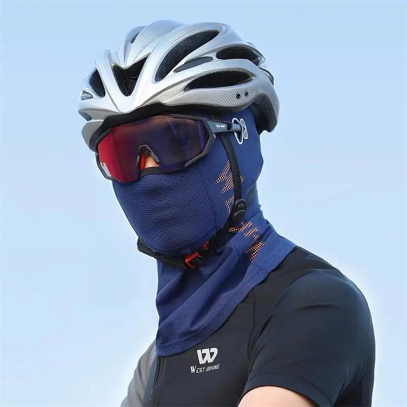 WEST BIKING – chapeau d'été Anti-UV pour hommes, couverture complète du visage, cagoule de moto en s