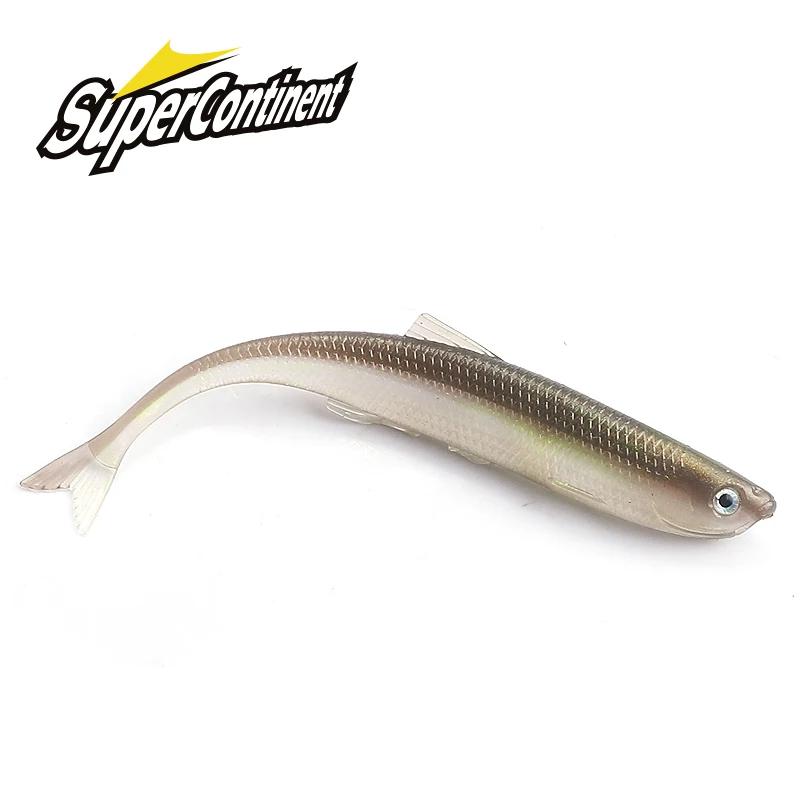 2023 supercontinent leanness ShadTeez 6 cm/8 cm brochet Zander prédateur pêche 3d yeux leurre souple