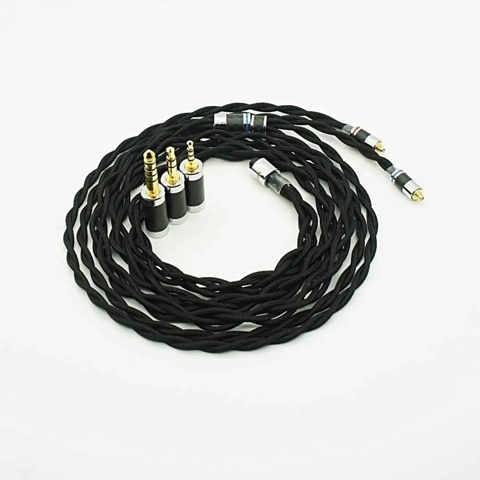 Penon Space-Câble de remplacement pour écouteurs, Plaqué argent, ODavid, HiFi, Audiophile, Câble de
