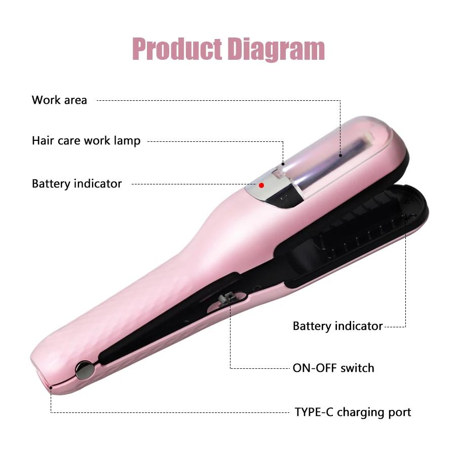 Machine à couper les extrémités des cheveux, tondeuse à pointes fourchues, dissolvant automatique d'