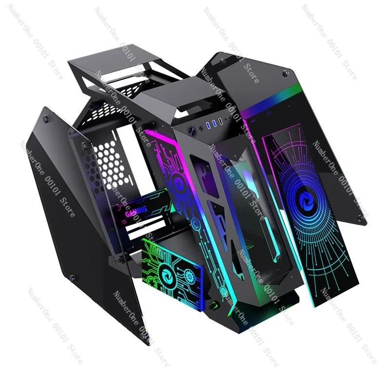 Châssis de bureau, châssis d'ordinateur e-sports, châssis de bureau pour jeux Internet café