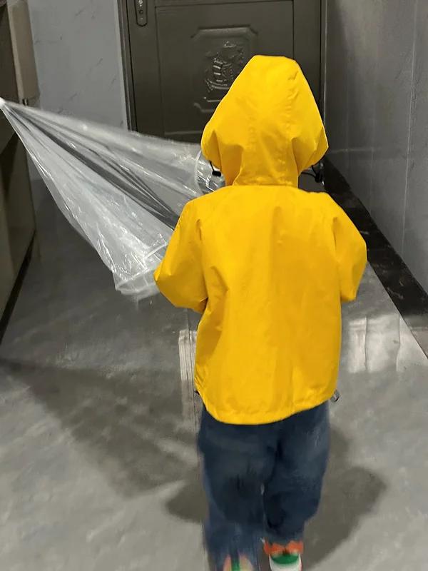 Vestes à capuche coupe-vent pour enfants, vêtements décontractés pour bébé, vêtements de printemps p