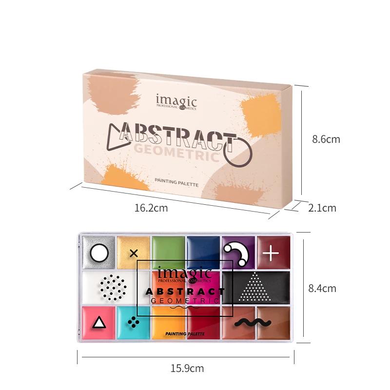 Tenstein-Palette de tatouage flash pour enfants, peinture, huile sûre, Halloween, performance, robe