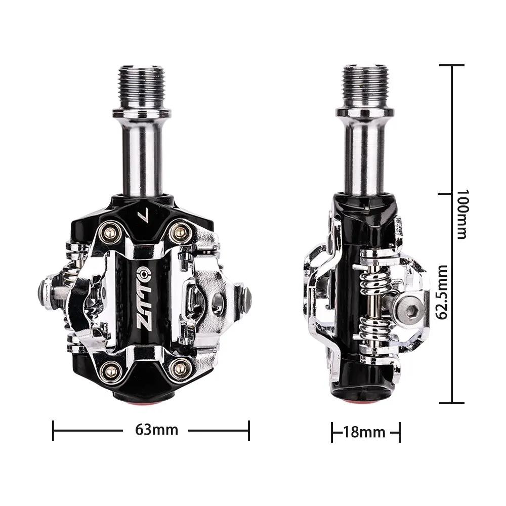 ZTTO VTT VTT Plus Sûr Pédale Clipless Auto Verrouillage XC avec Crampons Clic Compatible avec M8000