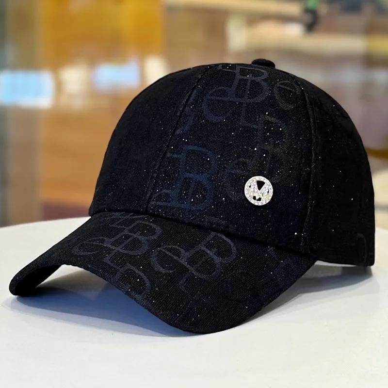 Casquette de baseball unisexe réglable tendance avec logo rond, idéale pour toutes les saisons (prin