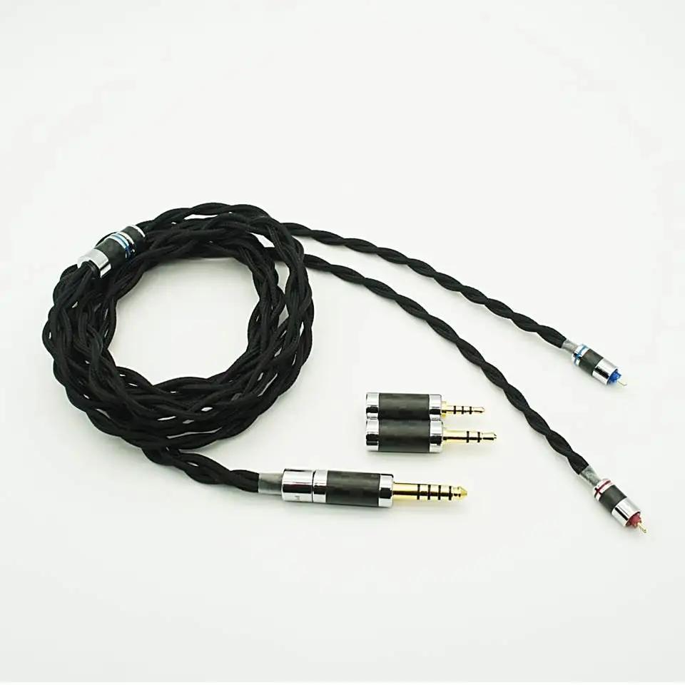 Penon Space-Câble de remplacement pour écouteurs, Plaqué argent, ODavid, HiFi, Audiophile, Câble de