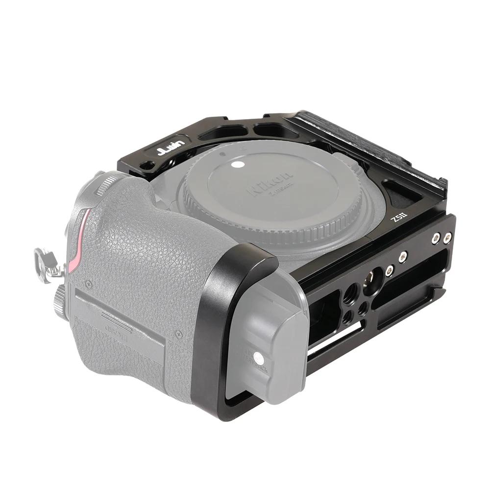 FOTGA Z5II Cage de caméra pour Nikon Z5 II poignée latérale de caméra poignée supérieure plaque de d