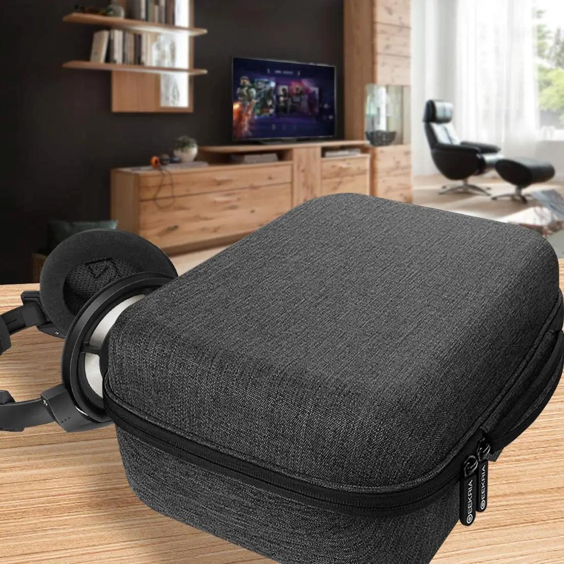 Geekria – étui pour écouteurs HiFiMAN HE 1000se HE 1000 V2, étui Portable rigide pour écouteurs sans