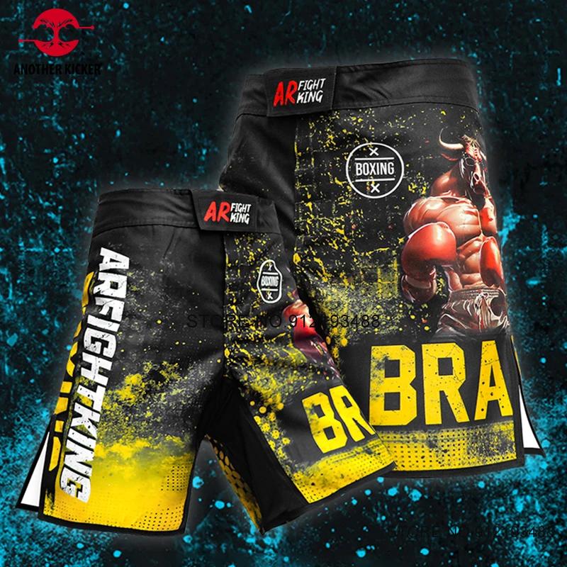 Muay Thai pantalon respirant combat MMA Shorts hommes femmes Junior gymnase Arts martiaux grappin Ki