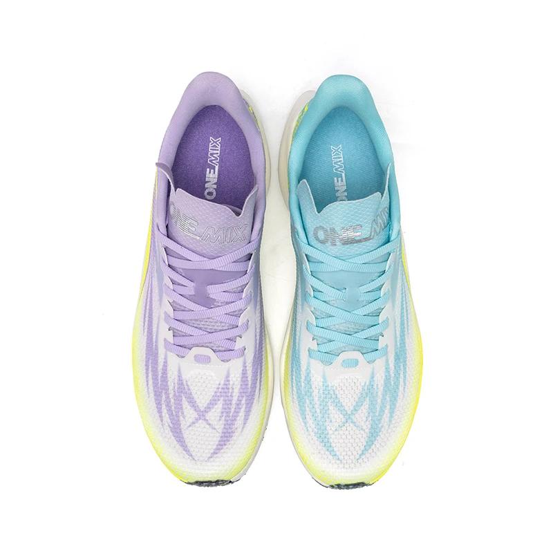 ONEMIX 2026 Nouvelle Arrivée Chaussures de Course et d'Entraînement pour Hommes, Semelle Pleine, Pla