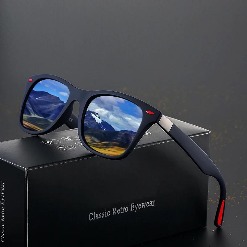 Lunettes de soleil rétro pour hommes et femmes, lunettes de soleil vintage pour conducteur de sport,