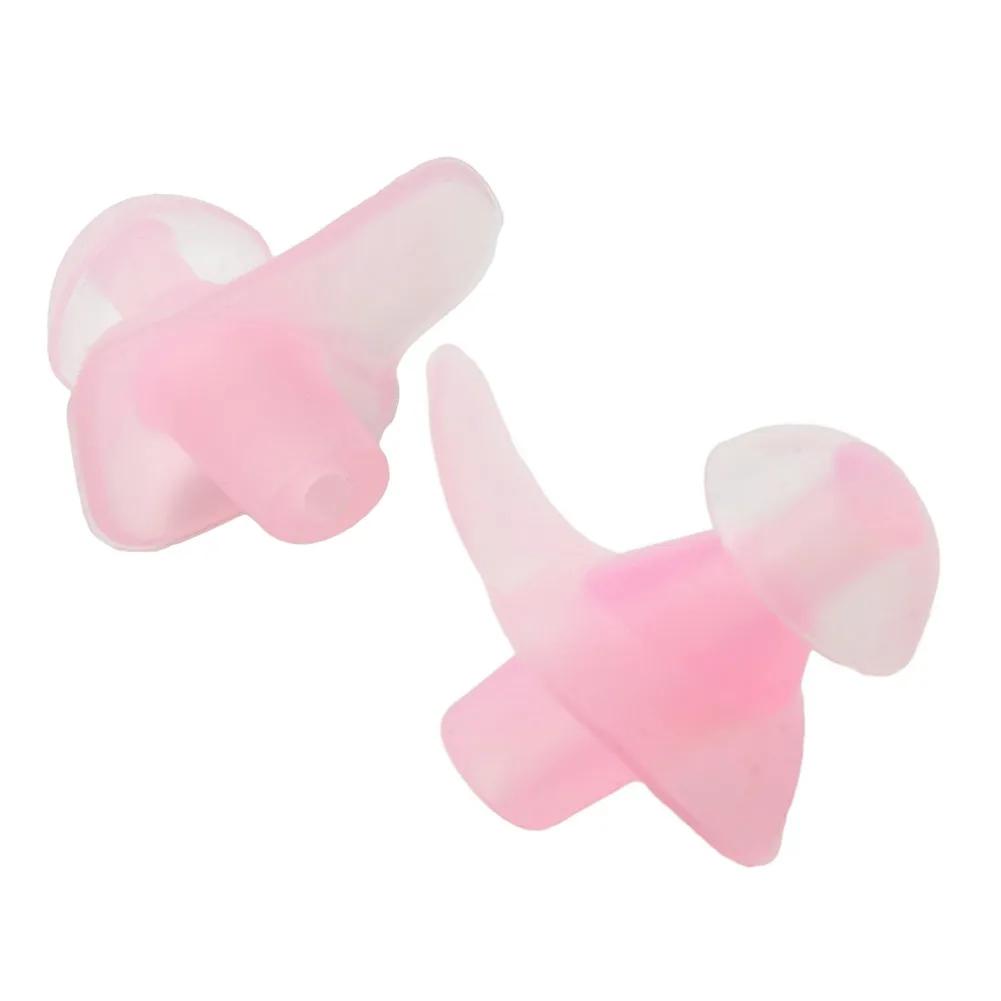 Bouchons d'oreilles en Silicone souple et Portable, accessoires de natation pour Sports aquatiques,