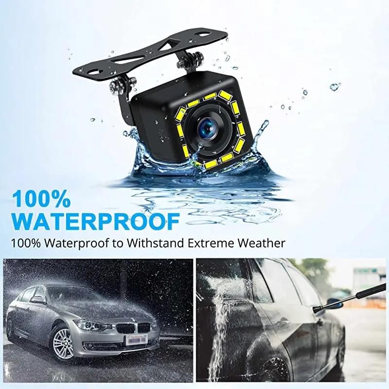 GRANDnavi caméra de recul de voiture HD CVBS480P lien de stationnement caméra de recul étanche Versi
