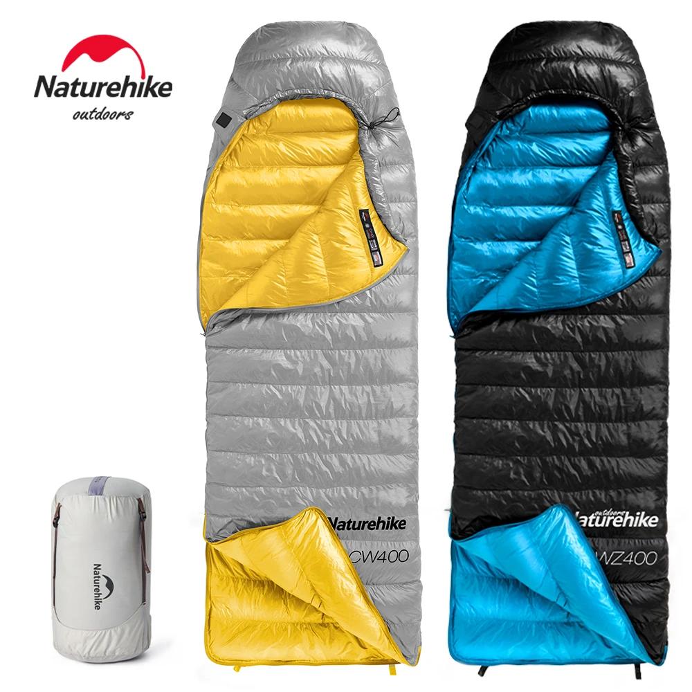 Naturerandonnée CW400 sac de couchage hiver léger 650FP canard vers le bas sac de couchage ultralége