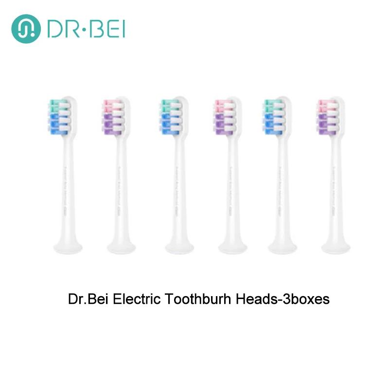 DR.BEI-Têtes de brosse à dents électrique C1 d'origine, nettoyage sensible, buses à poils