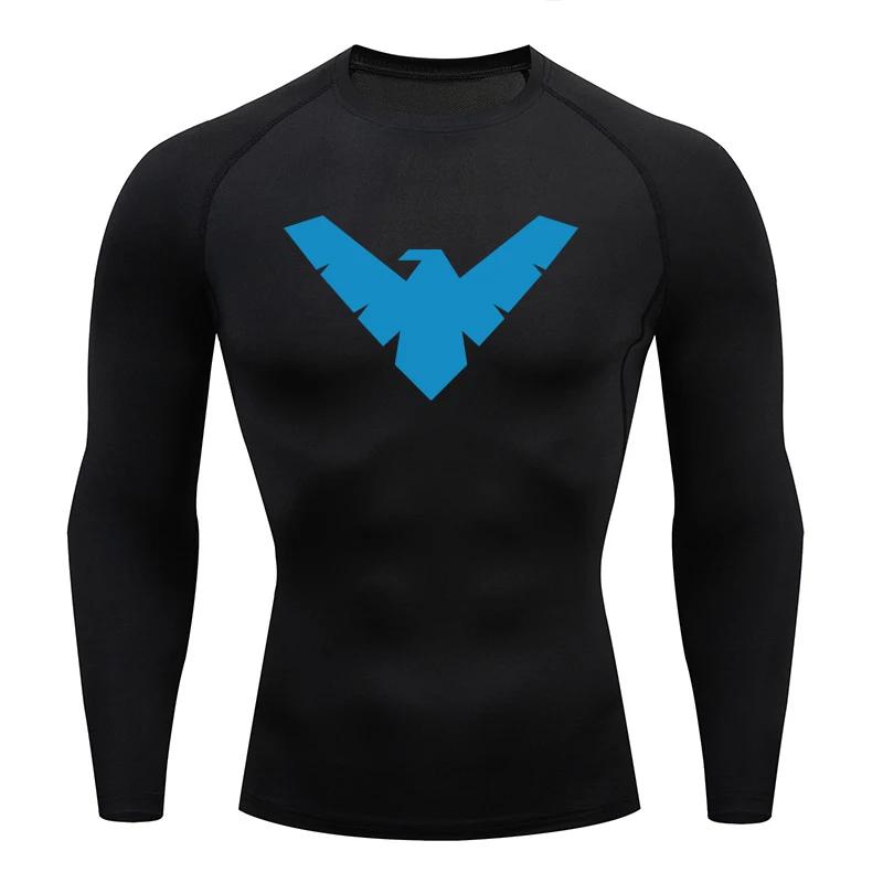 Chemise de Compression d'été à manches courtes pour hommes, haut de sport, t-shirt de course, séchag