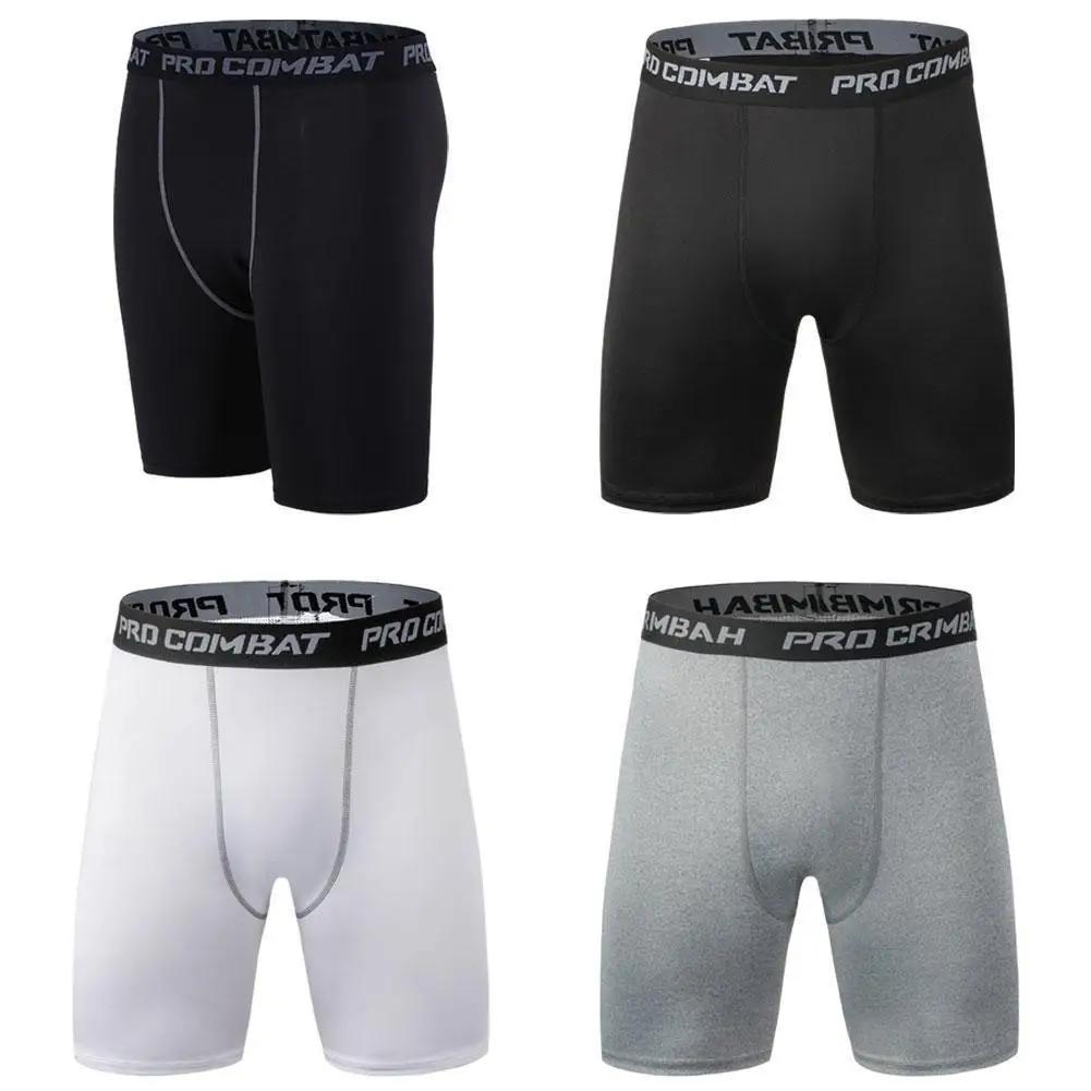 Mannen short de musculation Sport Fitness entraînement Elastische Compressie culotte Leggins pour Ha