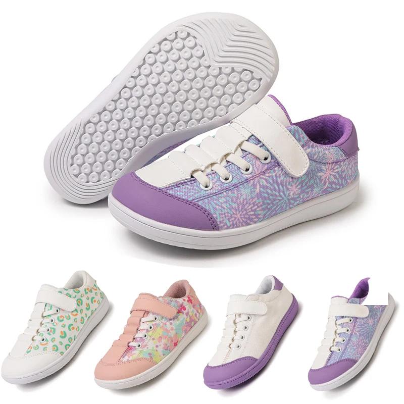Chaussures antidérapantes et respirantes pour enfants, chaussures de sport minimalistes pour garçons