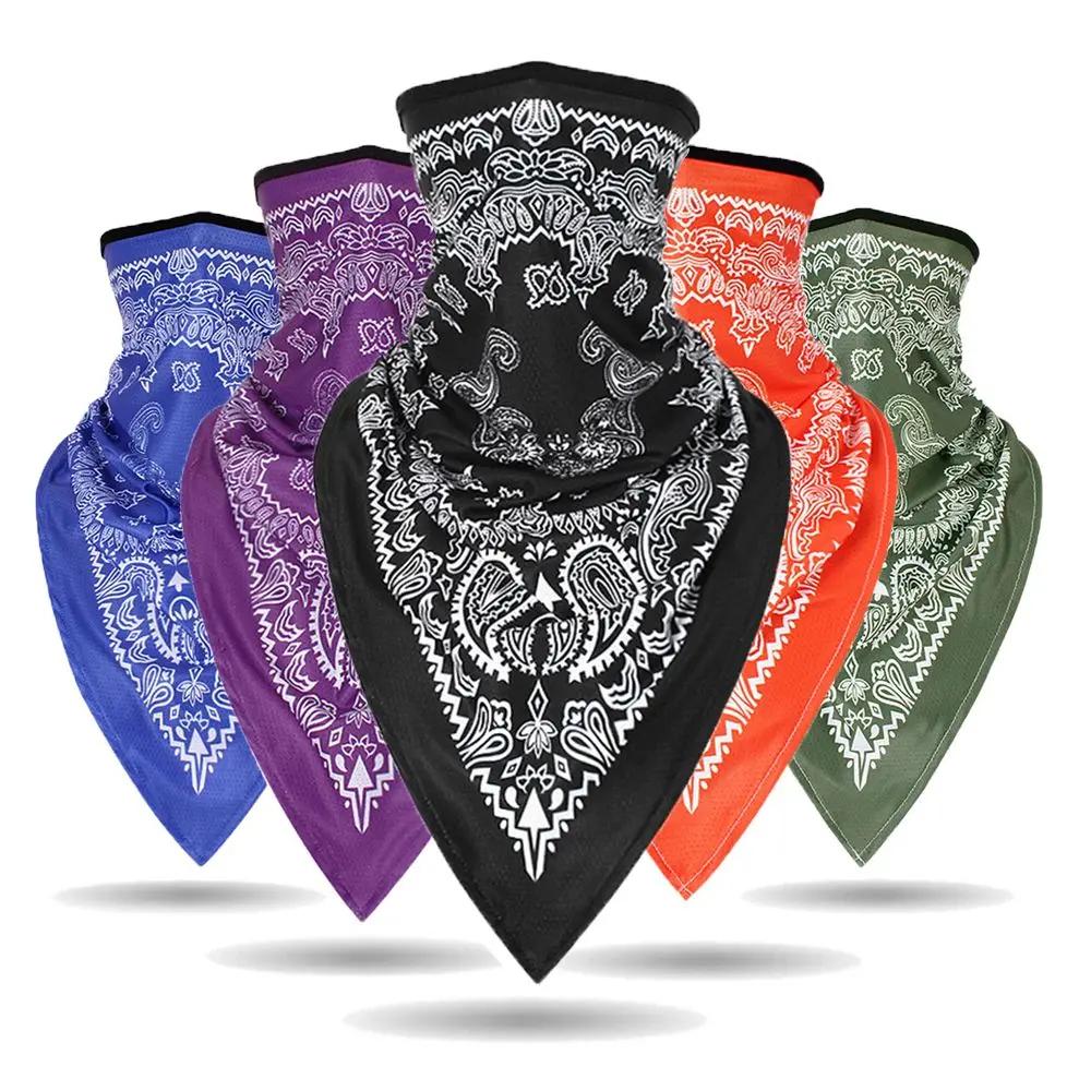 Couvre-cou respirant coupe-vent pour cyclisme, cagoule coupe-vent, bandana anti-poussière, moto, vél