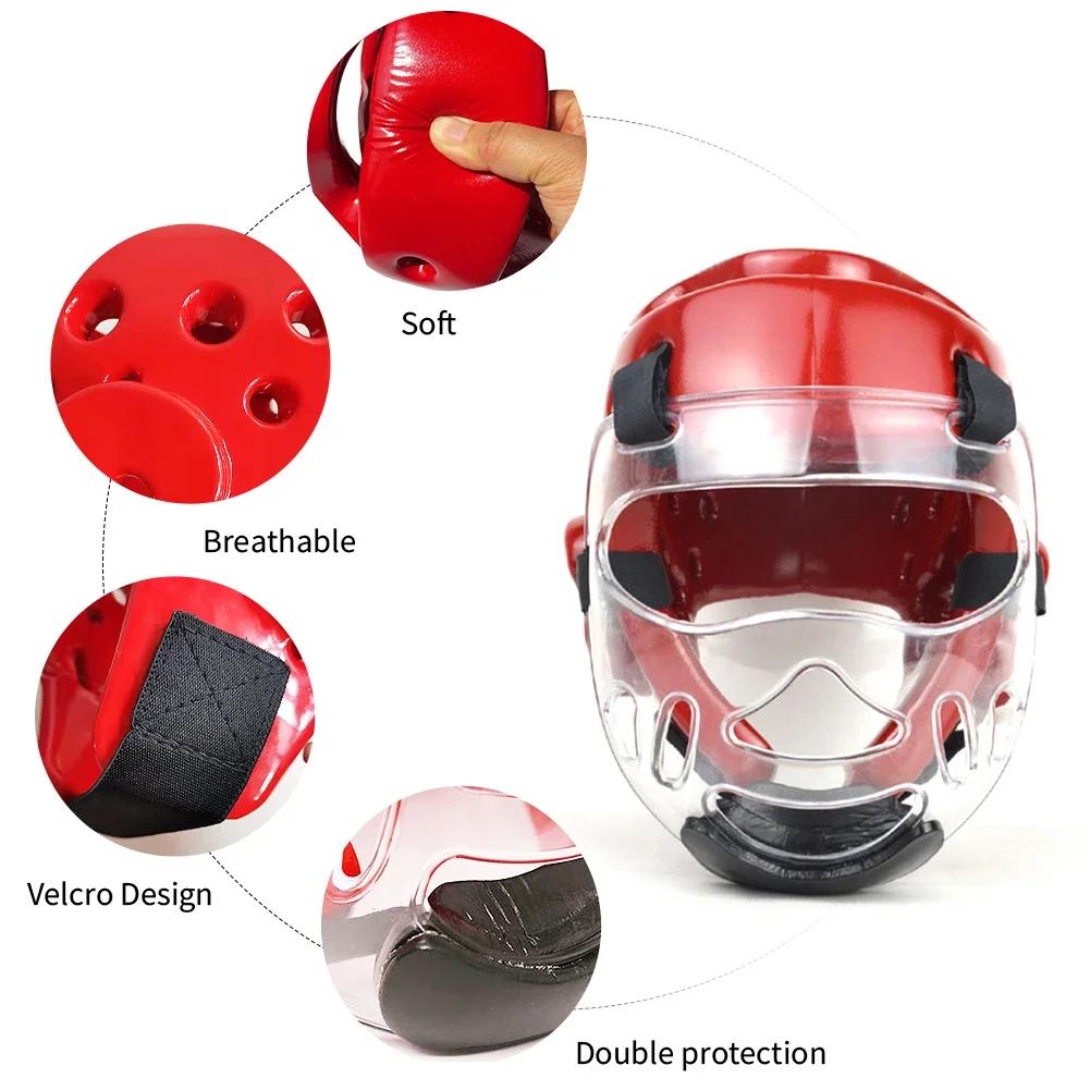 Casque de boxe pour taekwondo, Sanda rika, protection de tête, équipement de sauna, anneau de Rotter