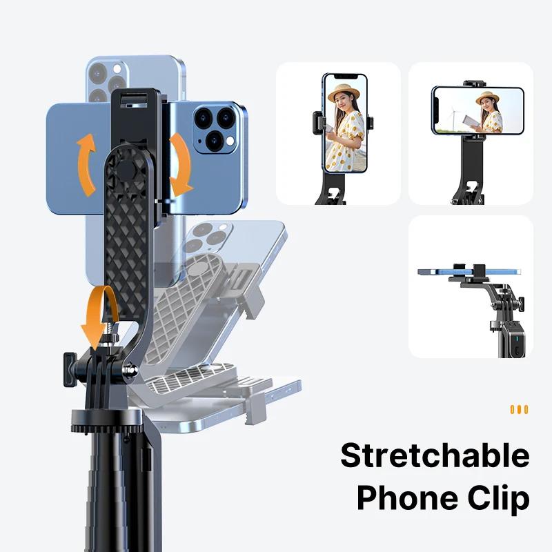 Ulanzi MA09 trépied pour Smartphone Bluetooth Selfie bâton trépied de bureau pour iPhone 12 13 14 Go