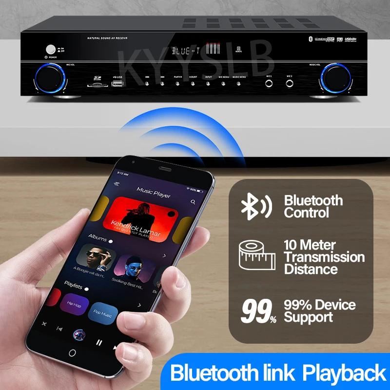 KYYSLB 900W 5.1 amplificateur de son Bluetooth pour haut-parleurs Audio HIFI karaoké fièvre système