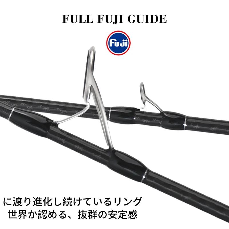 MADMOUSE japon Fuji pièces canne à pêche légère SUPERIOR 1.9M PE 0.6-1.5 JIG30-120G 9kgs canne à pêc