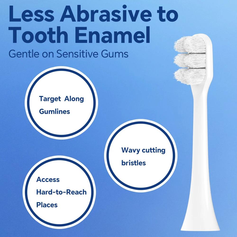 Têtes de brosse à dents de rechange ultra douces, compatibles avec la brosse à dents électrique Phil