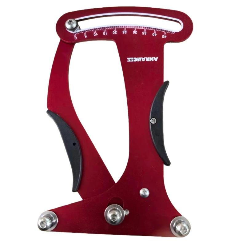 Deckas Anrancee indicateur de vélo Attrezi mètre tensiomètre rayons de vélo Tension roue constructeu