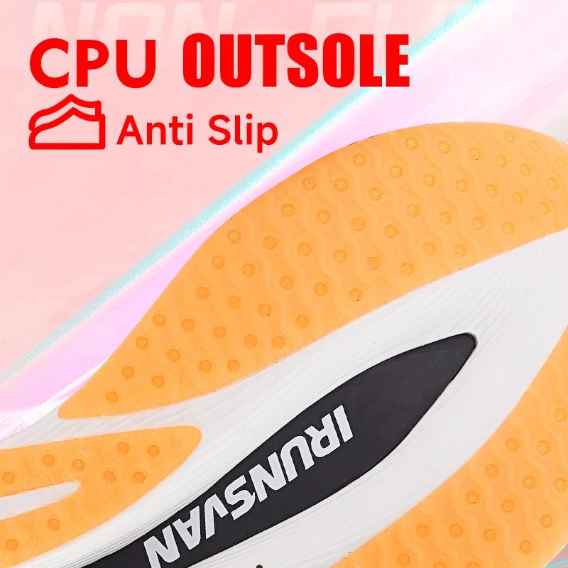 Chaussures de course Marathon IRUNSVAN LINGYUN TOP1.0 pour hommes - Plaque de carbone et respirabilité 2026