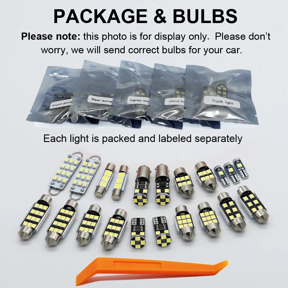 ZITWO – Kit d'éclairage intérieur LED sans erreur, pour Audi A3 S3 8L 8P 8V A4 S4 B5 B6 B7 B8 A5 S5