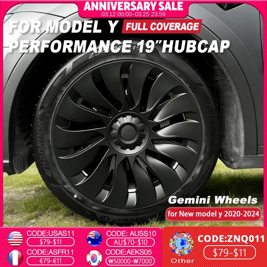 4 pièces de capuchons de roue de performance pour automobile, couvre-roues complets, accessoires pou