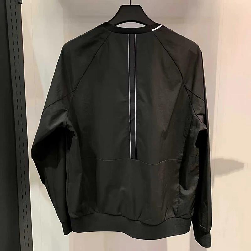 Nouveau Pull de Sport Homme 208 Automne 2026 Manches Longues Col Rond Coupe-Vent Entraînement Golf C