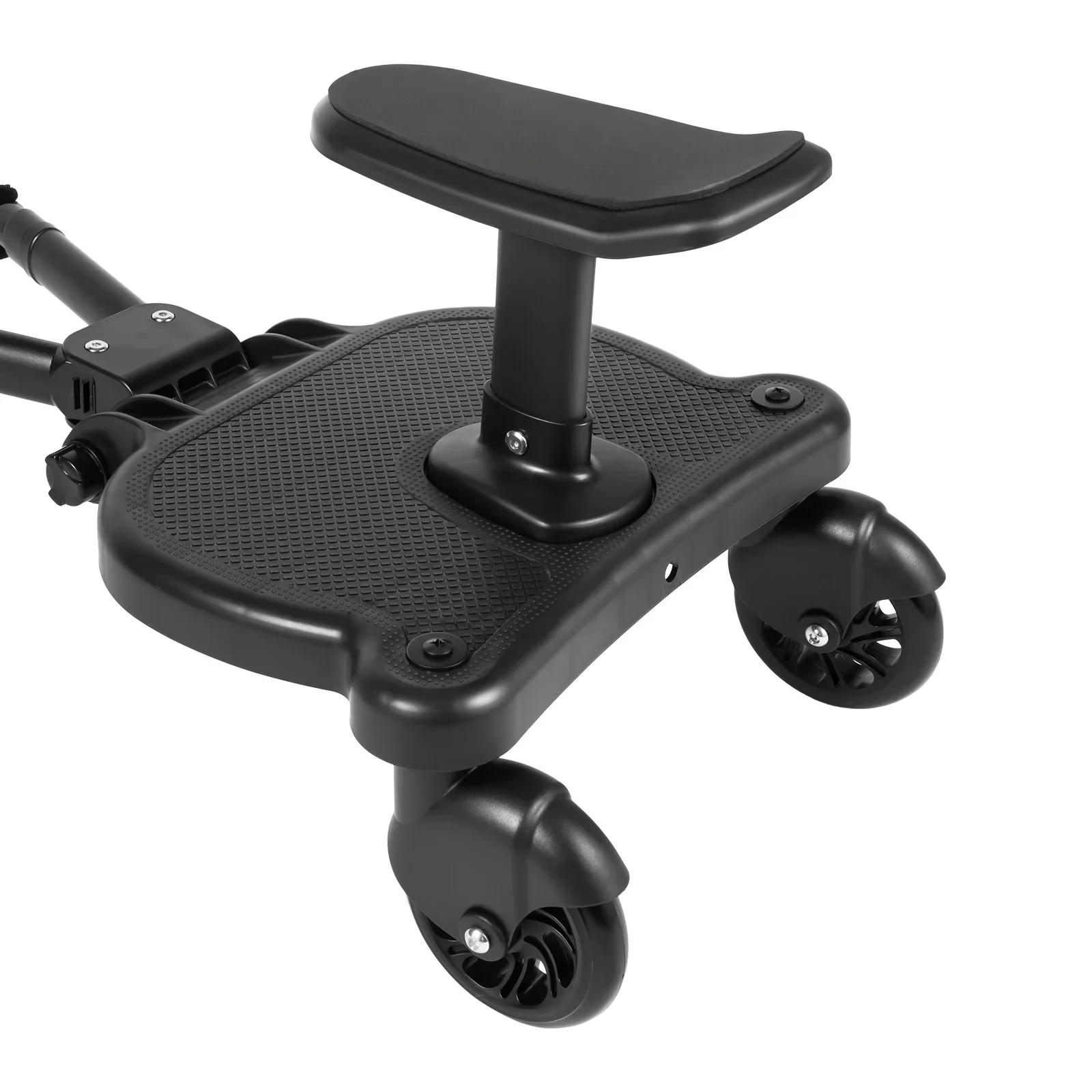 Repose-pieds universel pour poussette avec siège, siège amovible et repose-pieds à assembler pour en
