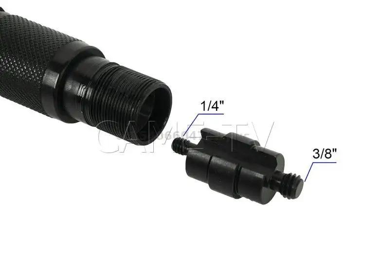 HONStand-Microphone en fibre de carbone Noircerf, 5 mètres, 16,4 pieds