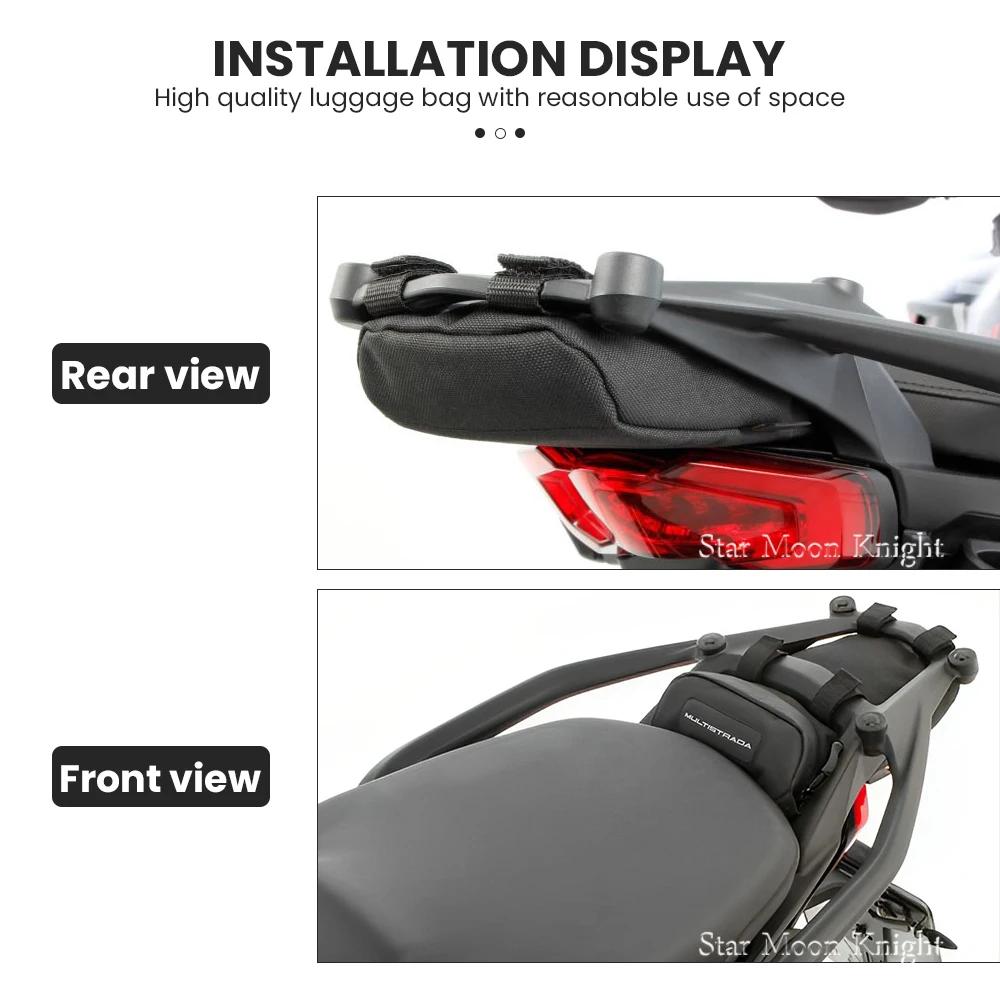 Porte-bagages sous le sac pour Ducati Multistrada V4 S V4S V4 Pikes Peak Rally, outil d'entretien, s